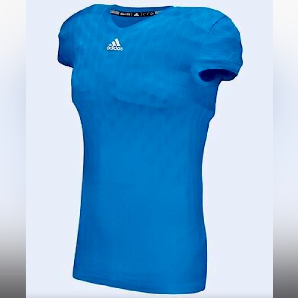 ADIDAS Techfit Primeknit Carolina Blue Uniform Football Jersey NEW Mens M